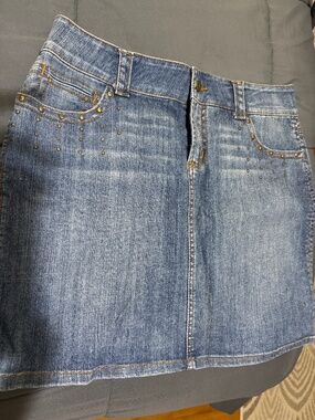 Cache denim skirt- brand new